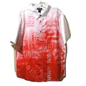 Bare Fox Men's Short Sleeve Shirt 90s Basketball Vibe Graphic NWT sz 2XL